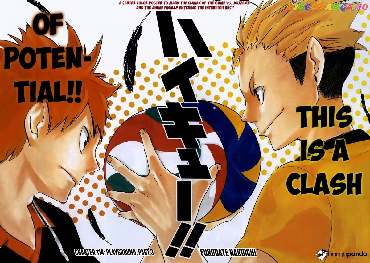 Haikyuu!!, Chapter 114 image 02